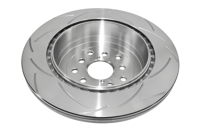 Subaru WRX Brake Rotor (1) - Rear - DBA - Slotted Street Series - `02-`09