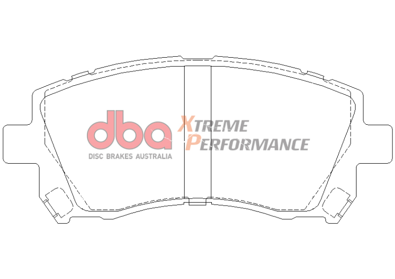 Subaru WRX Brake Pads - Front - DBA - XP650 High Performance - `02-`03