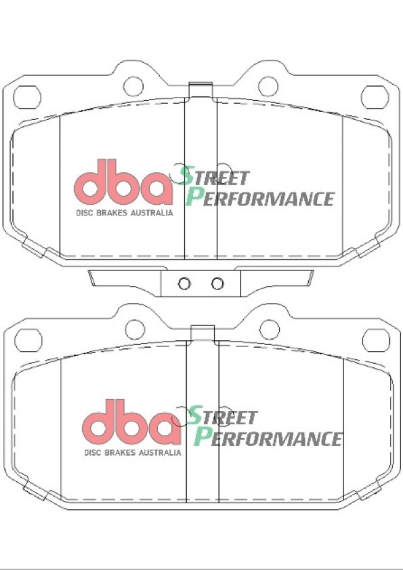 Subaru WRX Brake Pads - Front - DBA - SP500 - `06-`07
