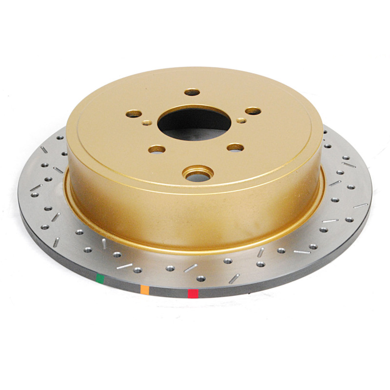 Subaru BRZ Brake Rotor (1) - Rear - DBA - 4000 Series Drilled/Slotted - 2012