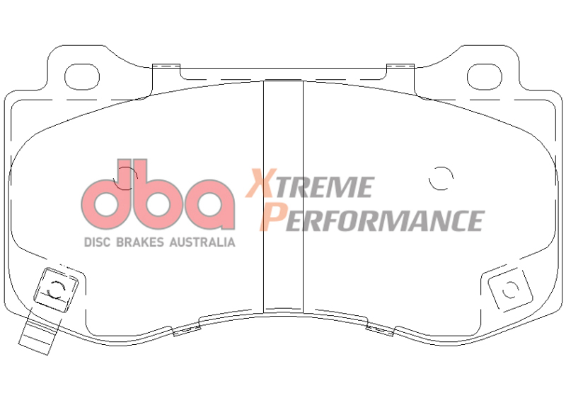 Dodge Challenger SRT8 Brake Pads - Front - DBA - SP500 - `06-`09
