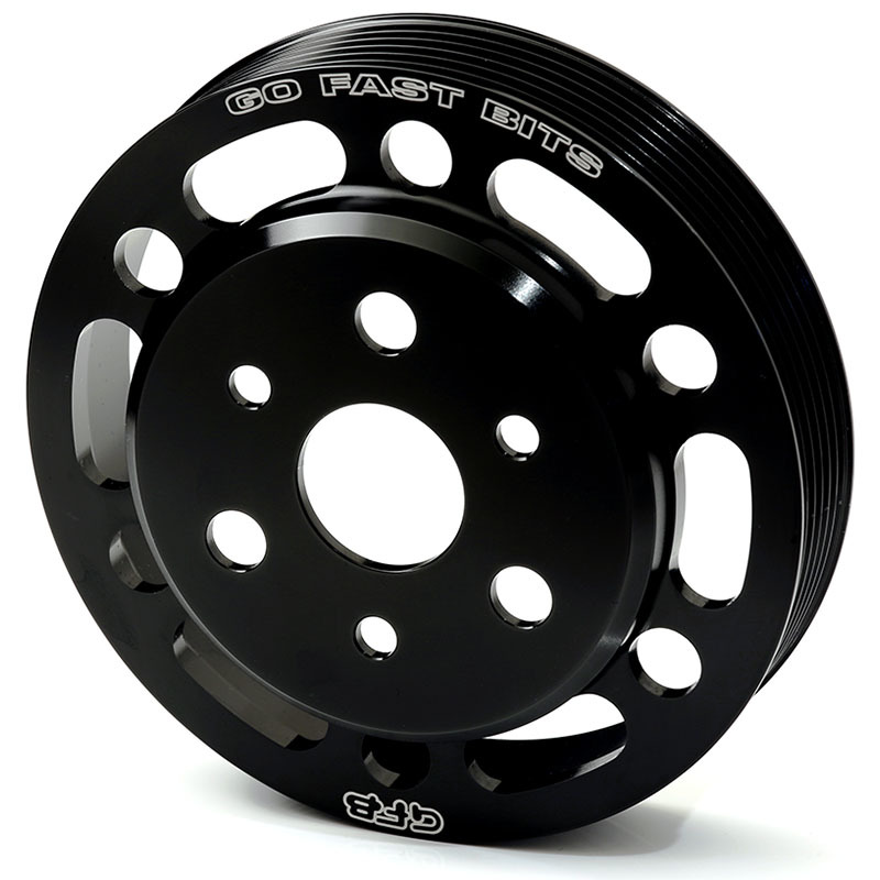 Subaru BRZ Engine Water Pump Pulley - Go Fast Bits - Lightweight Aluminum - 2013