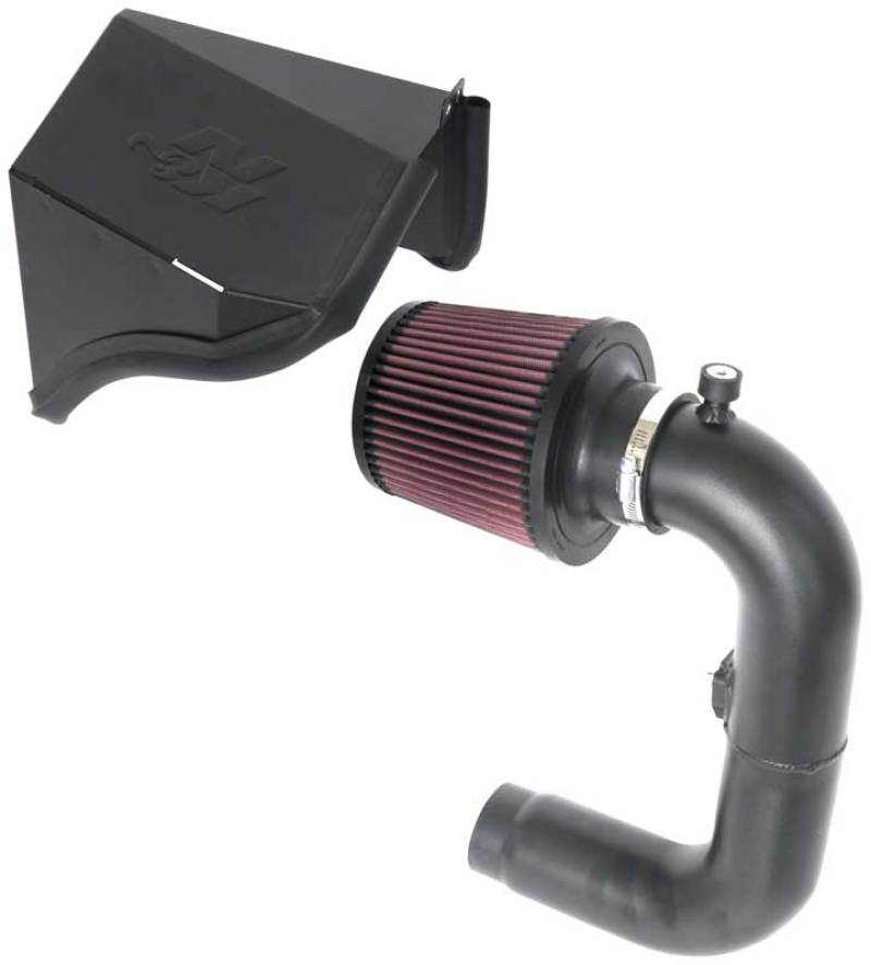 Subaru WRX Performance Air Intake - K&N Engineering - Typhoon - Black - `18-`19