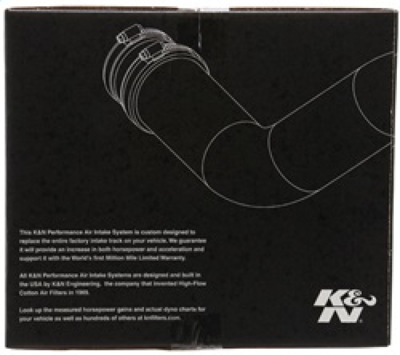 Subaru WRX Performance Air Intake - K&N Engineering - Typhoon - Black - `18-`19