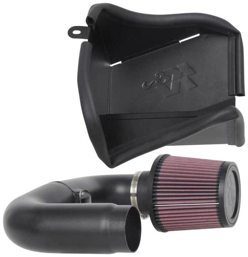 Subaru WRX Performance Air Intake - K&N Engineering - Typhoon - Black - `18-`19
