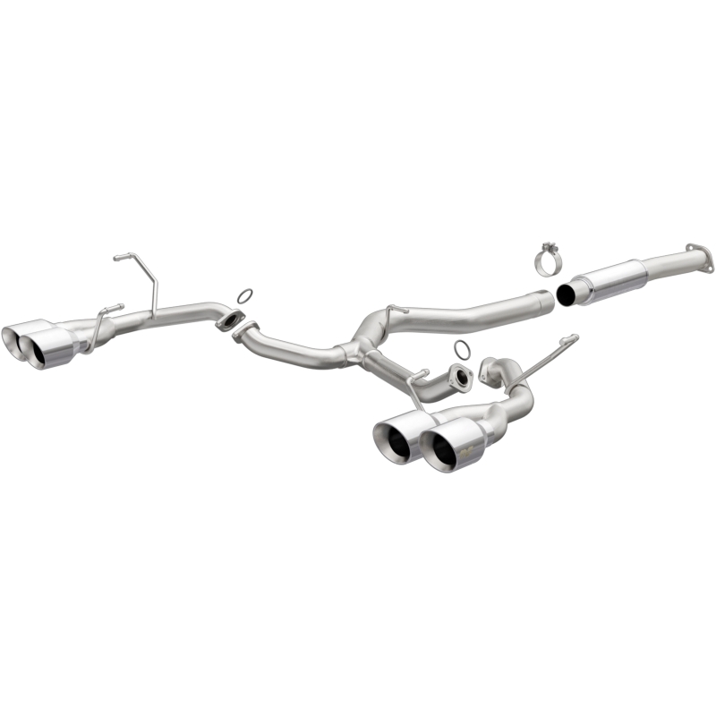 Subaru WRX Performance Exhaust - Rear - Magnaflow - Competition Series Cat-Back - Polished - `11-`18