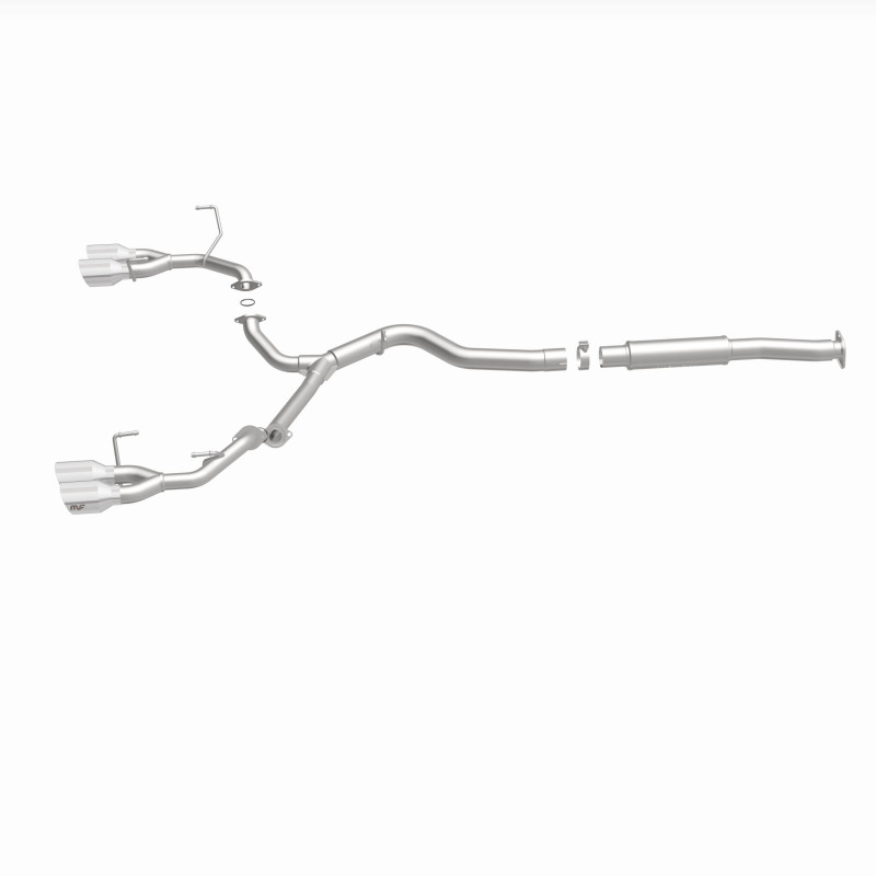 Subaru WRX Performance Exhaust - Rear - Magnaflow - Competition Series Cat-Back - Polished - `11-`18