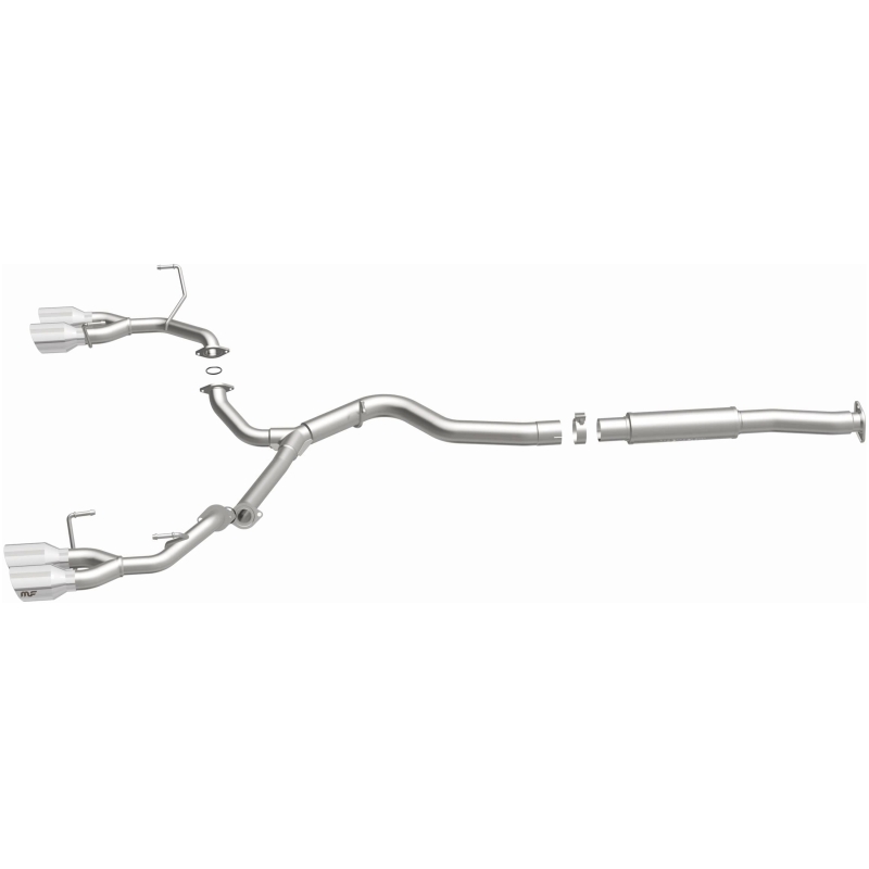 Subaru WRX Performance Exhaust - Rear - Magnaflow - Competition Series Cat-Back - Polished - `11-`18