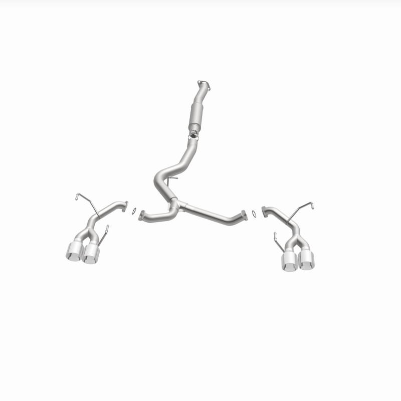 Subaru WRX Performance Exhaust - Rear - Magnaflow - Competition Series Cat-Back - Polished - `11-`18