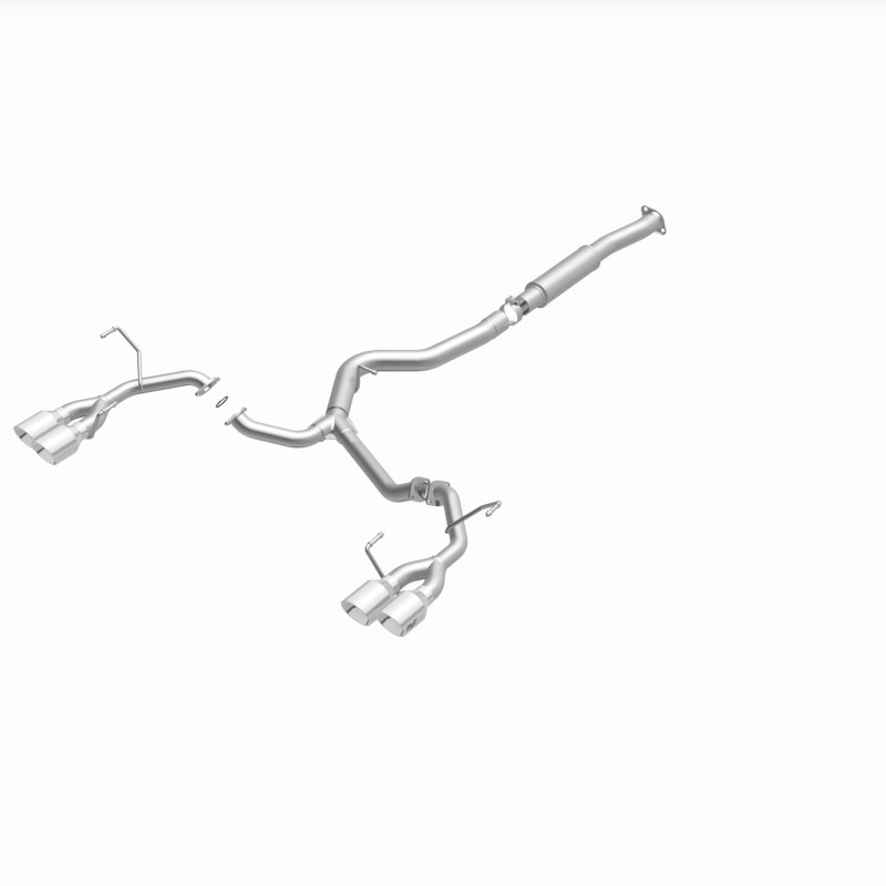 Subaru WRX Performance Exhaust - Rear - Magnaflow - Competition Series Cat-Back - Polished - `11-`18