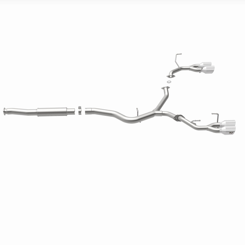 Subaru WRX Performance Exhaust - Rear - Magnaflow - Competition Series Cat-Back - Polished - `11-`18