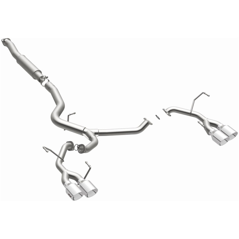 Subaru WRX Performance Exhaust - Rear - Magnaflow - Competition Series Cat-Back - Polished - `11-`18