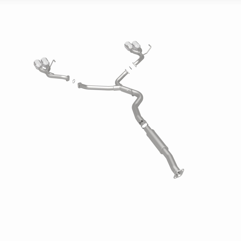 Subaru WRX Performance Exhaust - Rear - Magnaflow - Competition Series Cat-Back - Polished - `11-`18