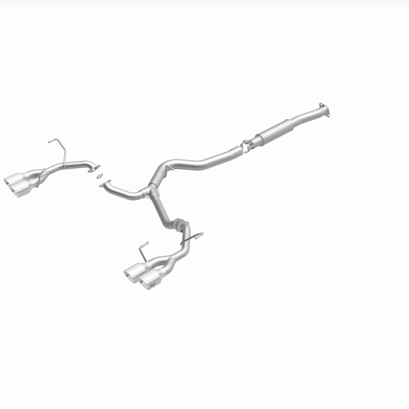 Subaru WRX Performance Exhaust - Rear - Magnaflow - Competition Series Cat-Back - Polished - `11-`18