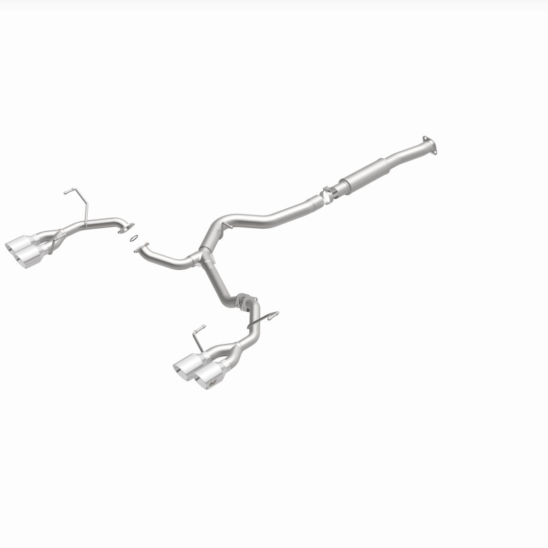 Subaru WRX Performance Exhaust - Rear - Magnaflow - Competition Series Cat-Back - Polished - `11-`18