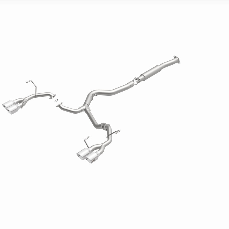Subaru WRX Performance Exhaust - Rear - Magnaflow - Competition Series Cat-Back - Polished - `11-`18