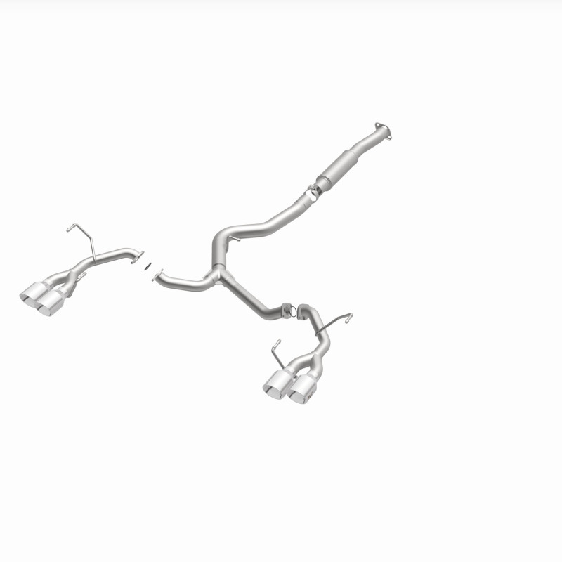 Subaru WRX Performance Exhaust - Rear - Magnaflow - Competition Series Cat-Back - Polished - `11-`18