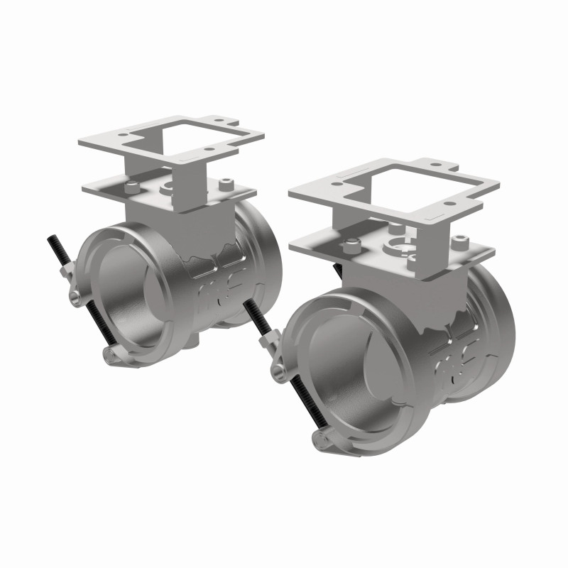 Ford Mustang Performance Exhaust - Magnaflow - Integrated V-Band Flanges - `18-`22