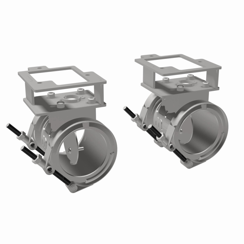 Ford Mustang Performance Exhaust - Magnaflow - Integrated V-Band Flanges - `18-`22