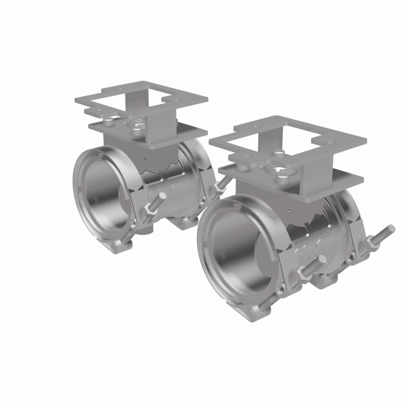 Ford Mustang Performance Exhaust - Magnaflow - Integrated V-Band Flanges - `18-`22