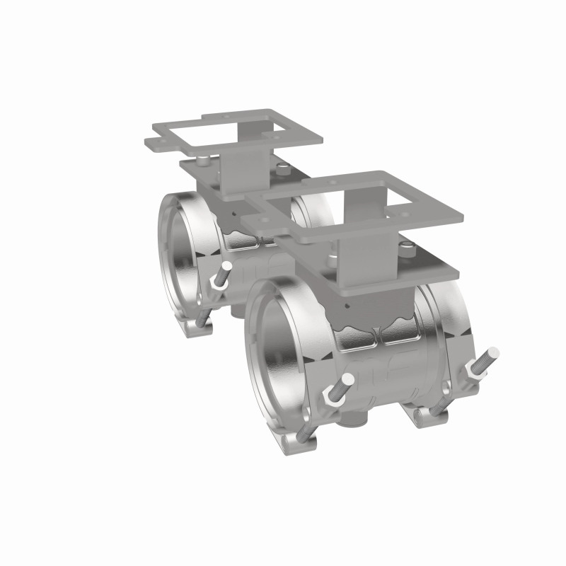 Ford Mustang Performance Exhaust - Magnaflow - Integrated V-Band Flanges - `18-`22