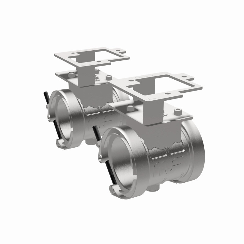 Ford Mustang Performance Exhaust - Magnaflow - Integrated V-Band Flanges - `18-`22