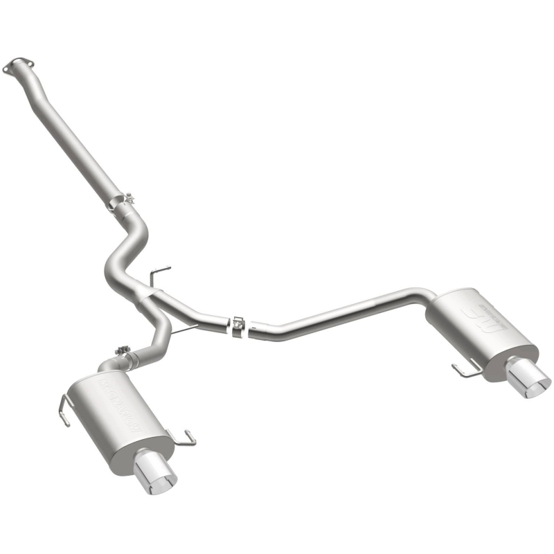 Subaru Legacy Performance Exhaust - Dual Split Rear Exit - Magnaflow - Street Series Cat-Back - `05-`09