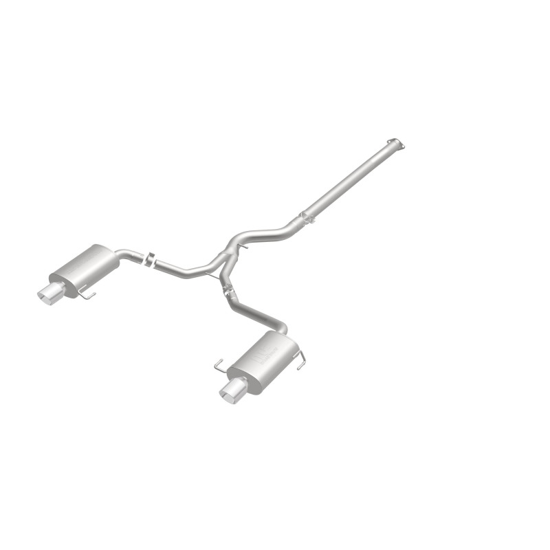 Subaru Legacy Performance Exhaust - Dual Split Rear Exit - Magnaflow - Street Series Cat-Back - `05-`09