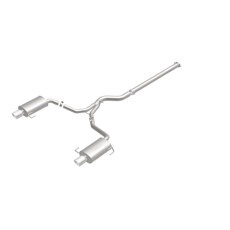 Subaru Legacy Performance Exhaust - Dual Split Rear Exit - Magnaflow - Street Series Cat-Back - `05-`09
