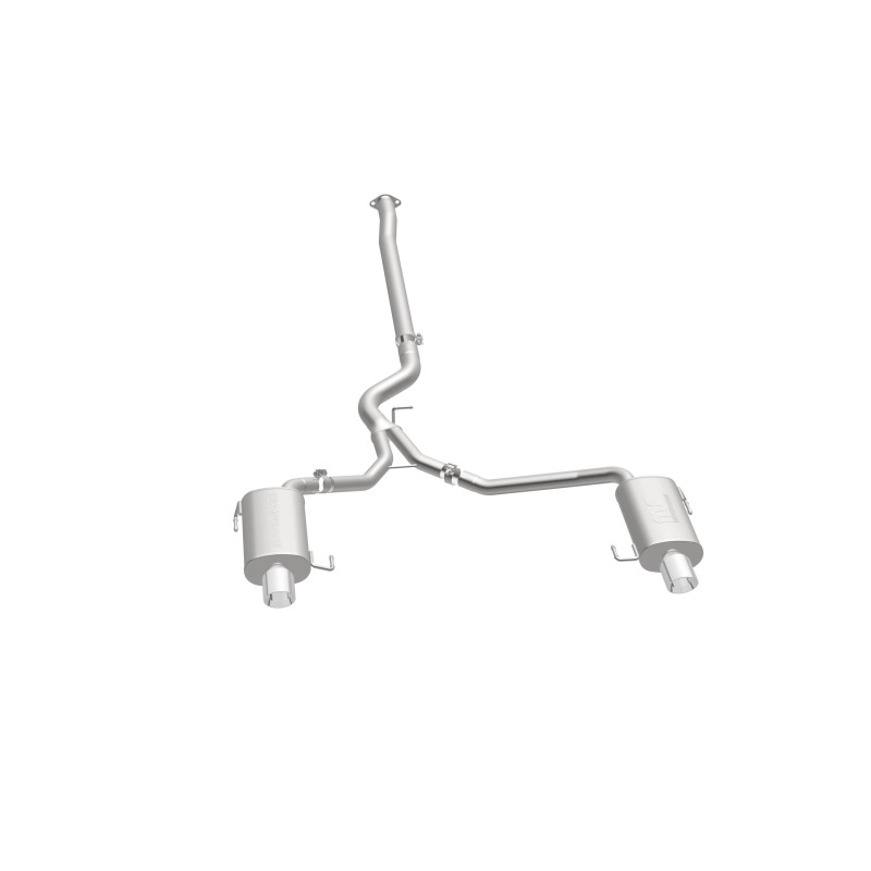 Subaru Legacy Performance Exhaust - Dual Split Rear Exit - Magnaflow - Street Series Cat-Back - `05-`09