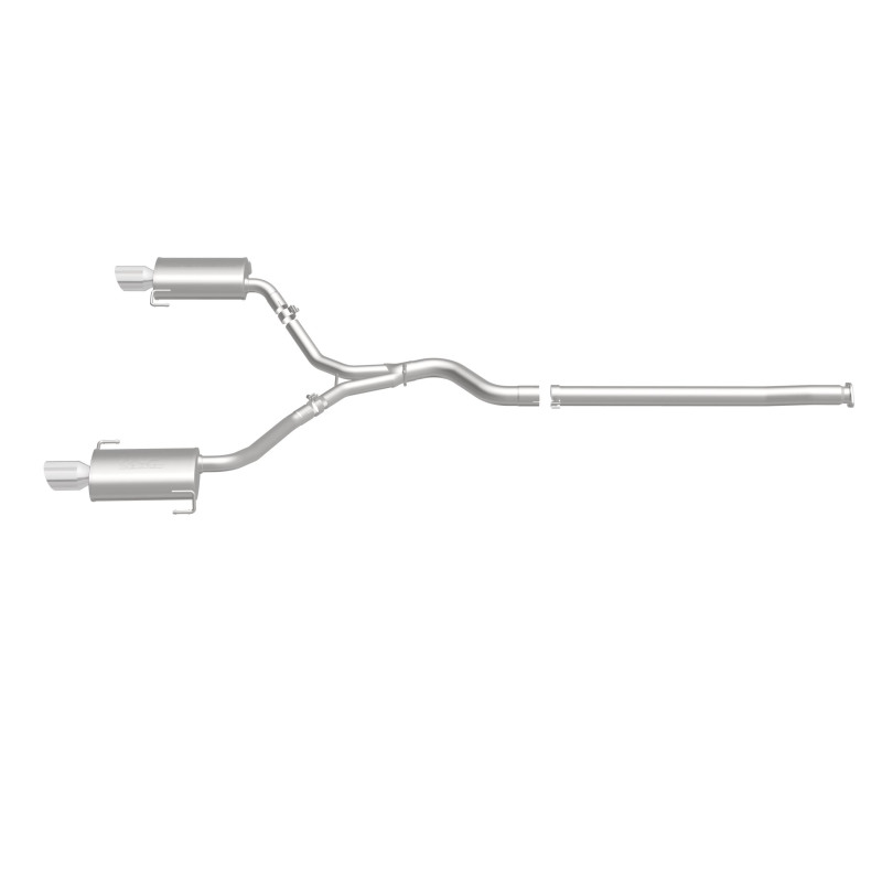 Subaru Legacy Performance Exhaust - Dual Split Rear Exit - Magnaflow - Street Series Cat-Back - `05-`09