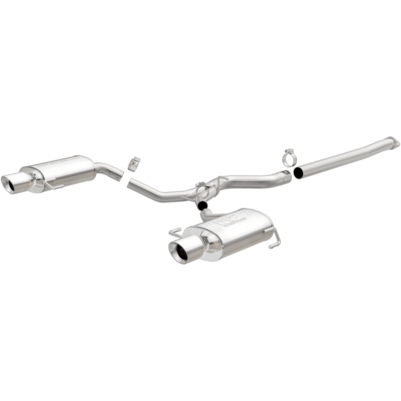 Subaru Legacy Performance Exhaust - Dual Split Rear Exit - Magnaflow - Street Series Cat-Back - `05-`09