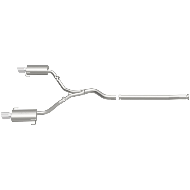 Subaru Legacy Performance Exhaust - Dual Split Rear Exit - Magnaflow - Street Series Cat-Back - `05-`09