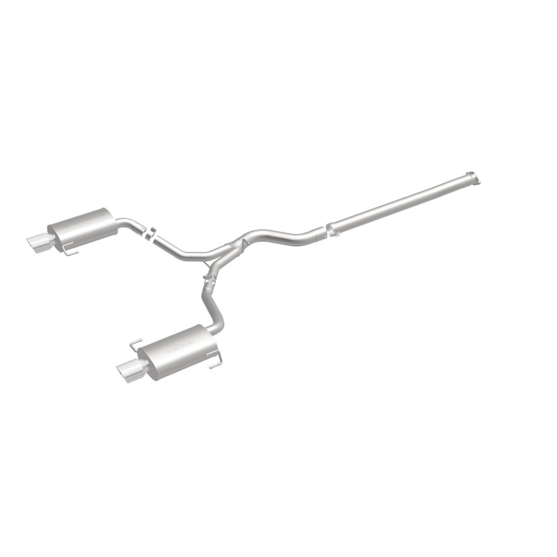 Subaru Legacy Performance Exhaust - Dual Split Rear Exit - Magnaflow - Street Series Cat-Back - `05-`09