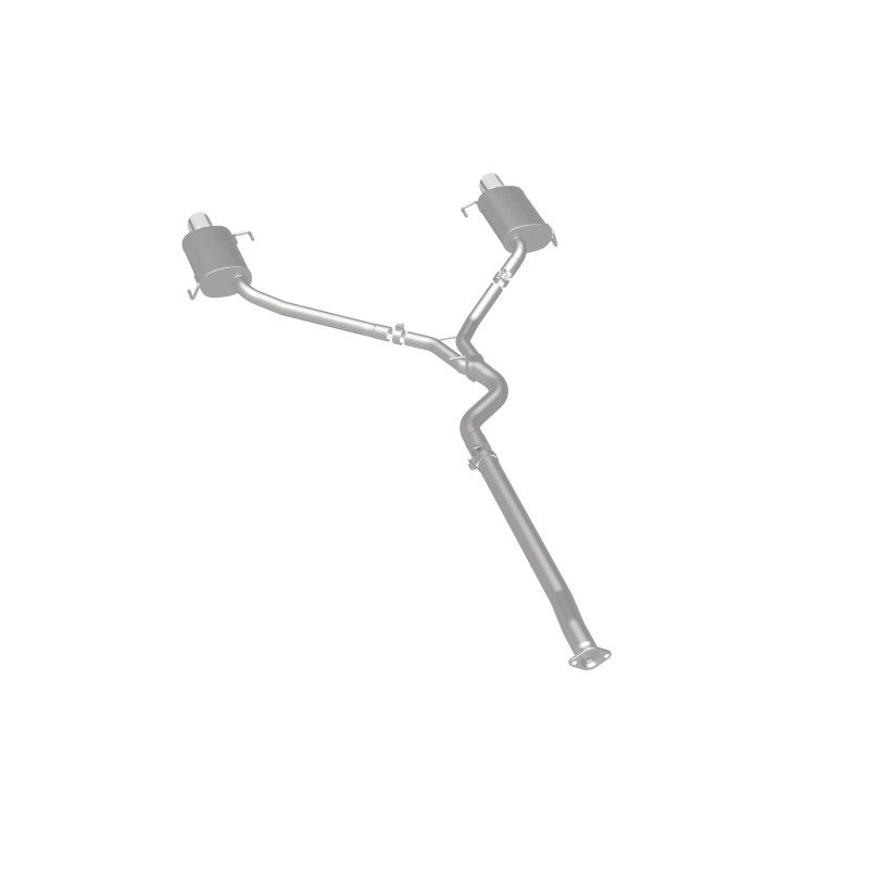 Subaru Legacy Performance Exhaust - Dual Split Rear Exit - Magnaflow - Street Series Cat-Back - `05-`09