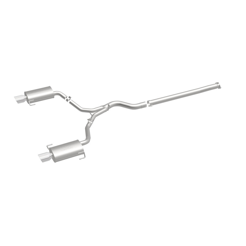 Subaru Legacy Performance Exhaust - Dual Split Rear Exit - Magnaflow - Street Series Cat-Back - `05-`09