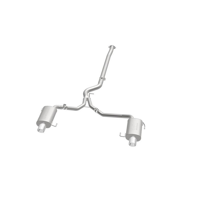 Subaru Legacy Performance Exhaust - Dual Split Rear Exit - Magnaflow - Street Series Cat-Back - `05-`09