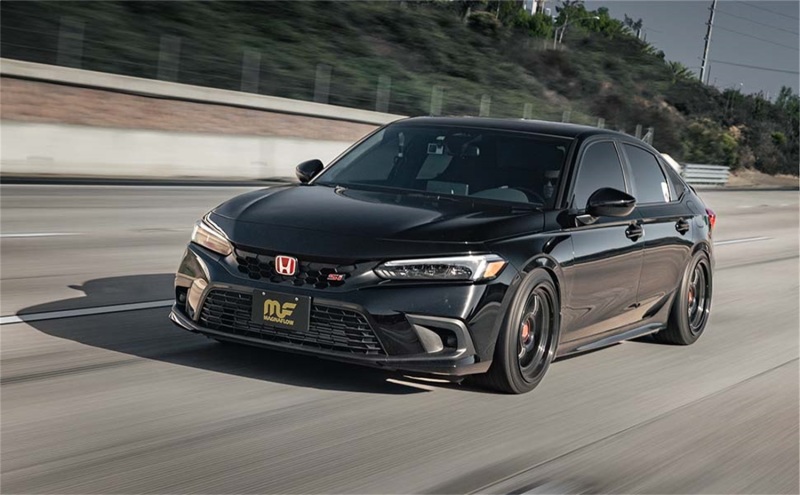 Ford Mustang Performance Exhaust - Rear - Magnaflow - NEO Series Cat-Back - Black Chrome - `18-`23