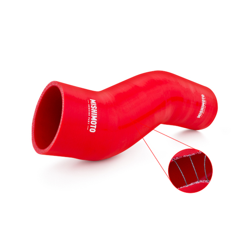 Subaru WRX Performance Air Intake - Mishimoto - Silicone Air Box Hose Kit - Red - `15-`21