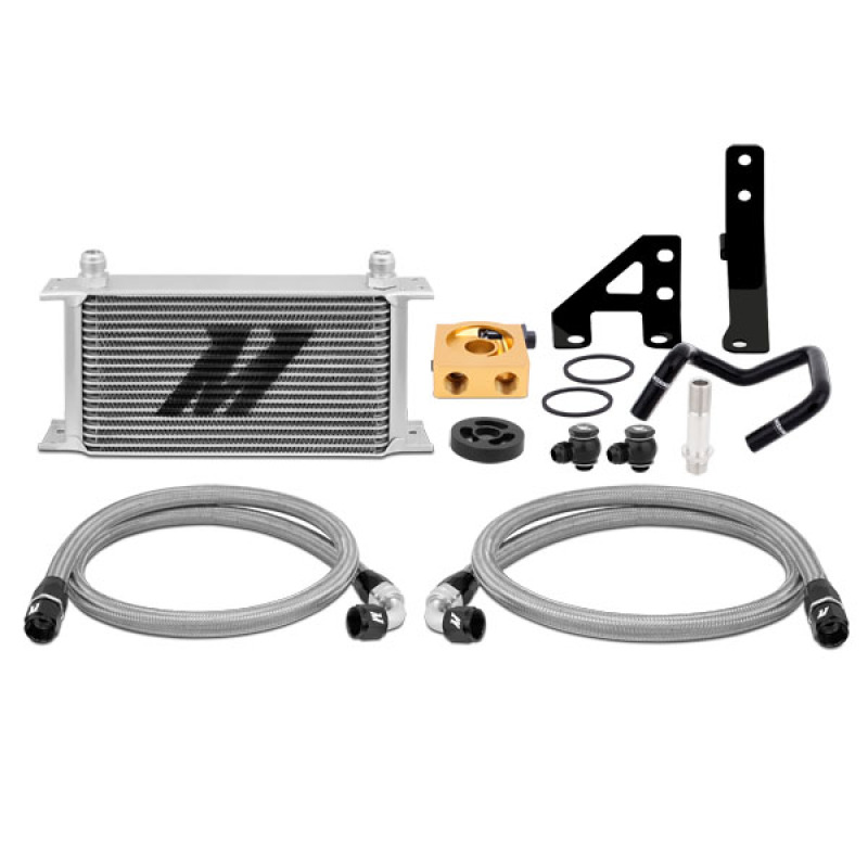 Subaru WRX Oil Cooler Kit - Mishimoto - Thermostatic with 19-row Cooler - `15-`21