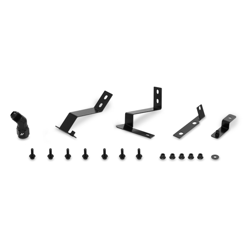 Chevrolet Camaro SS Oil Cooler Kit - Mishimoto - 25-Row Stacked Plate - Black - `16-`17