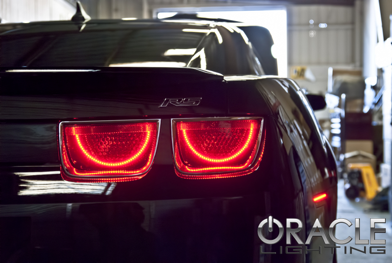 Chevrolet Camaro LED Tail Light Halo Kit - Rear - ORACLE Lighting - Afterburner - Red - `10-`13