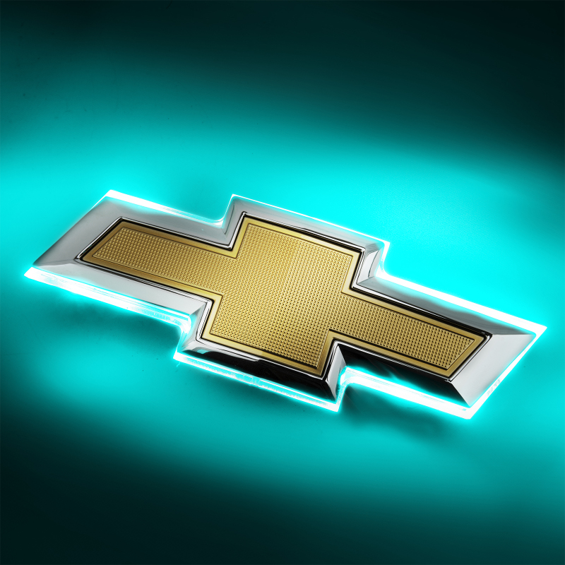 Chevrolet Camaro Illuminated Emblems - Rear - ORACLE Lighting - Dual Intensity - Aqua - `16-`19