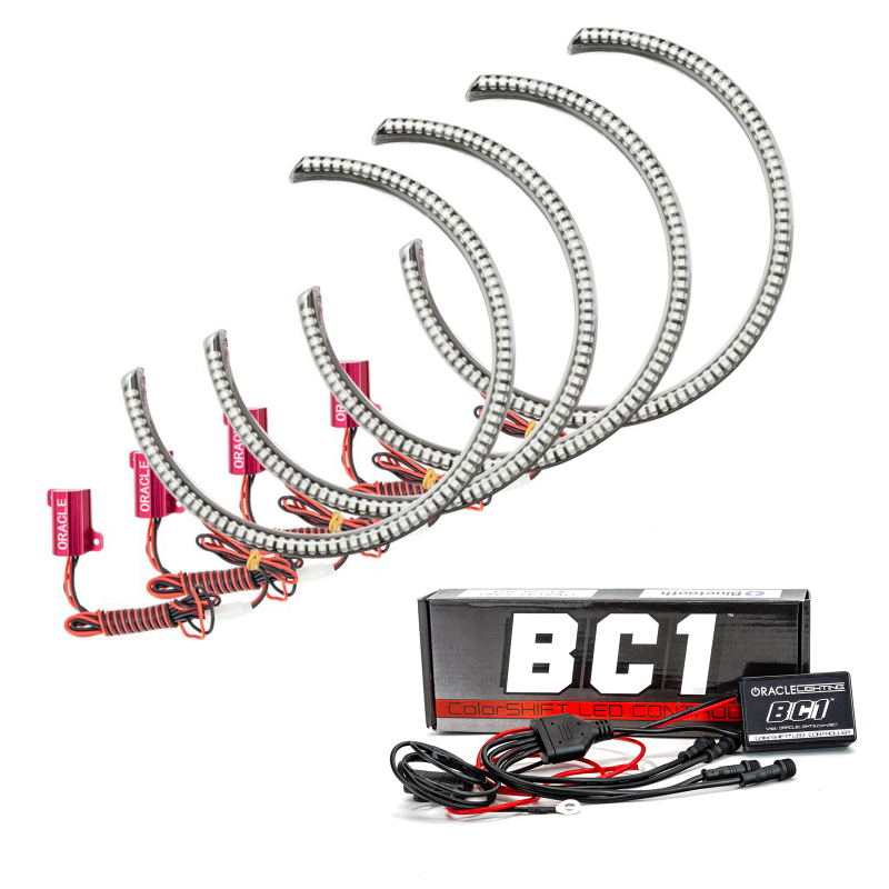 Dodge Challenger Halo Kit - ORACLE Lighting - Waterproof Surface Mount - ColorSHIFT - `15-`21