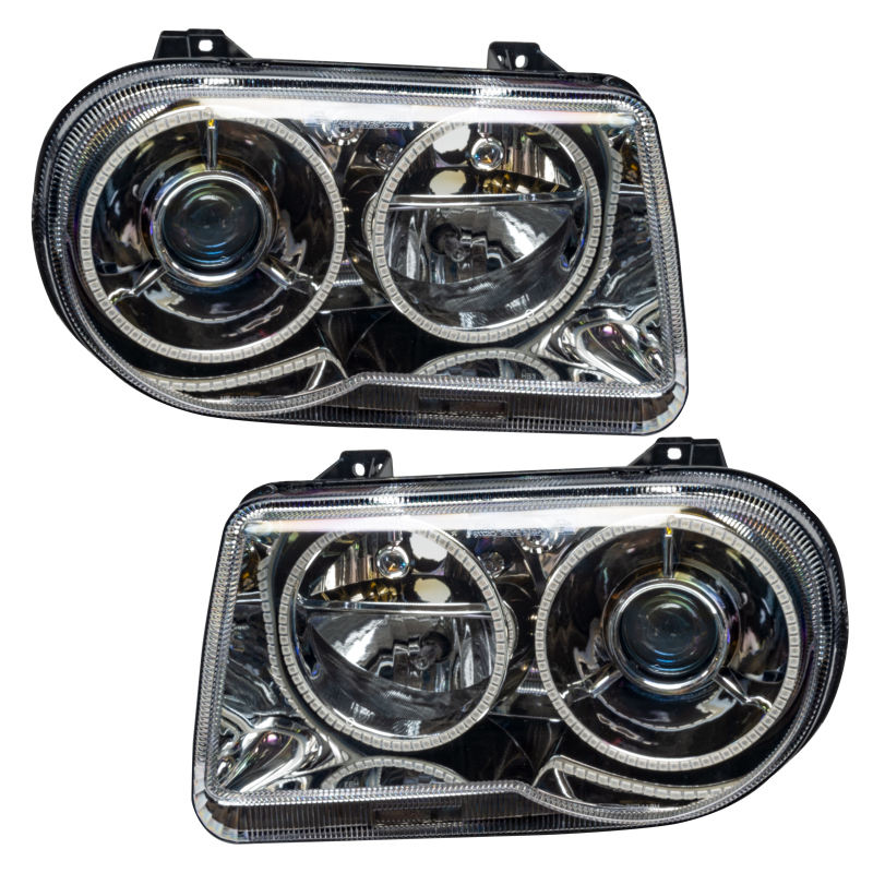 Chrysler 300C Headlight Assemblies - ORACLE Lighting - SMD HL Non HID ColorSHIFT w/o Controller - `05-`10