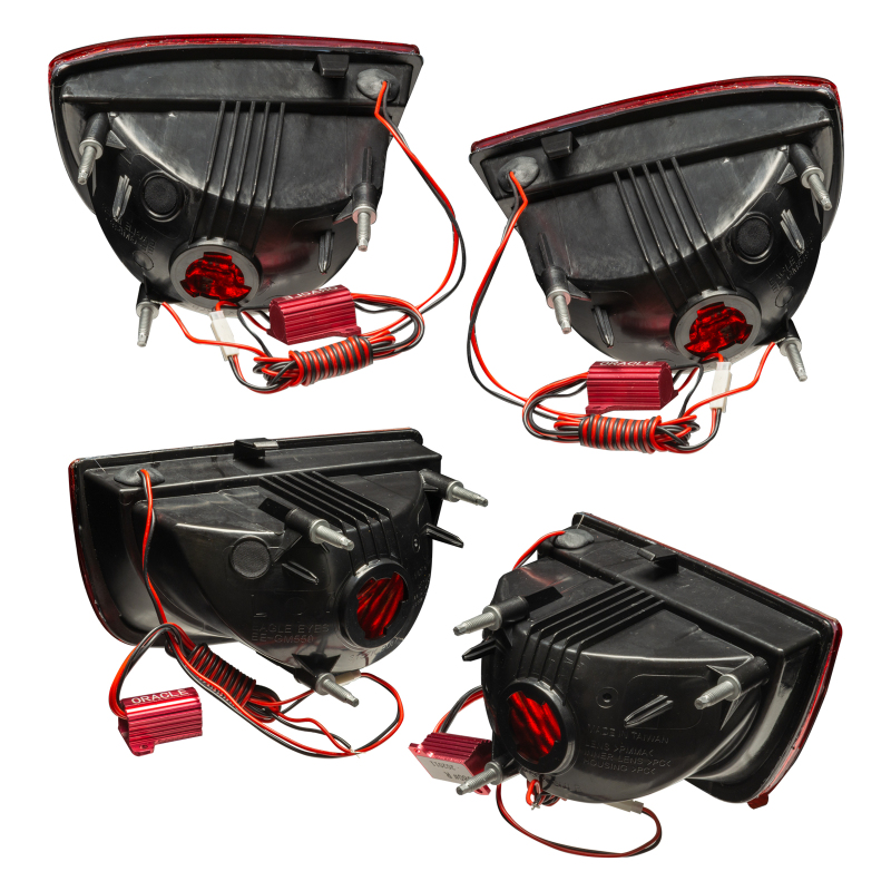 Chevrolet Camaro Tail Light Assemblies - ORACLE Lighting - LED TL 2.0 (Non-RS) - Red - `10-`13