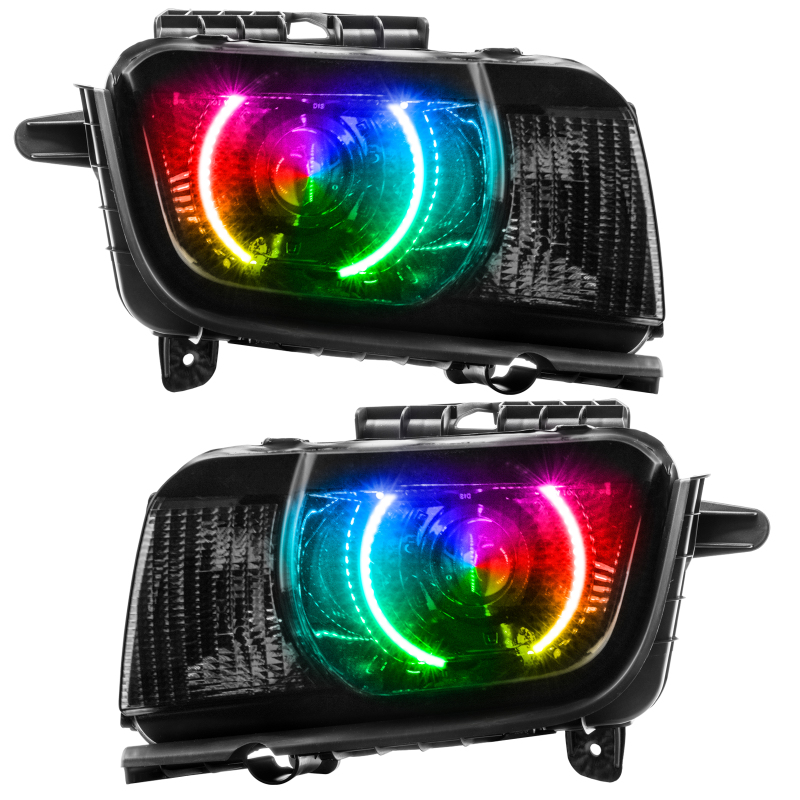 Chevrolet Camaro RS Headlight Assembly - ORACLE Lighting - SMD HL (RS) - ColorSHIFT w/ BC1 Controller - ColorSHIFT - `10-`13