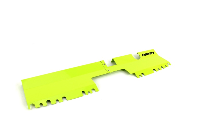 Subaru WRX Radiator Shroud - Perrin Performance - With/Without OEM Intake Scoop - Neon Yellow - `15-`21