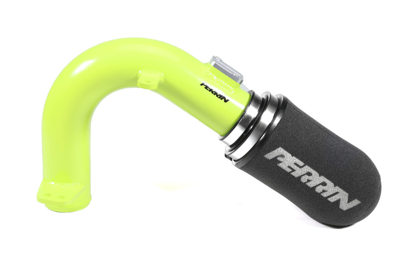 Subaru WRX Performance Air Intake - Perrin Performance - Cold-Air Intake w/Heatshield - Neon Yellow - `15-`21