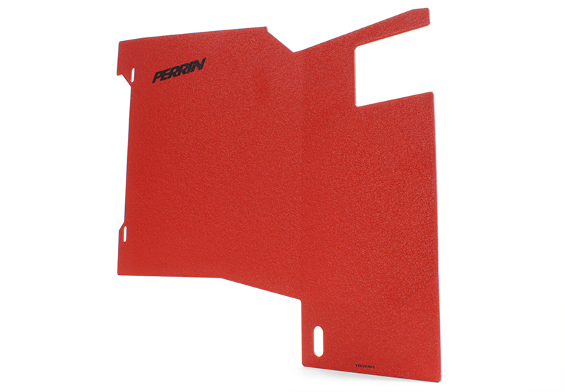 Subaru WRX Performance Air Intake - Perrin Performance - Cold-Air w/Heatshield - Red - `15-`21